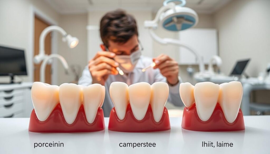 comparaison facettes dentaires