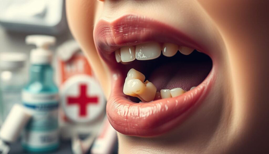 gestes urgence dent cassée