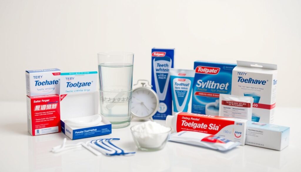 produits blanchissants pour les dents