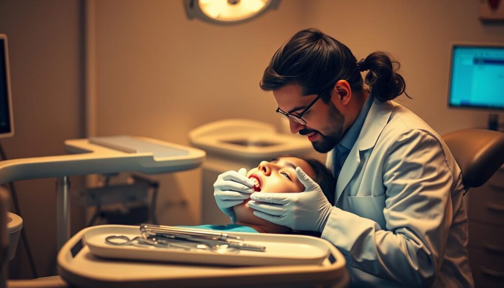 séance dentiste