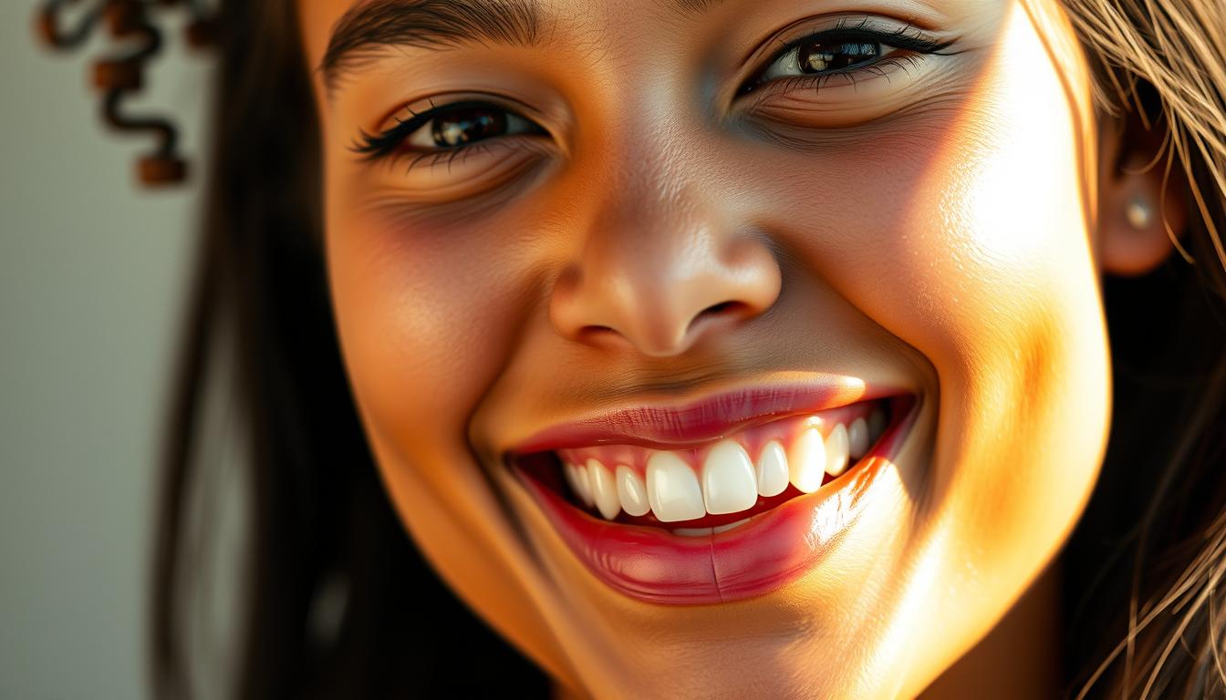 citron sur les dents
